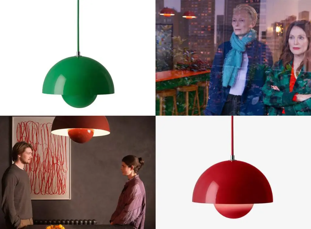 Verner Panton Flowerpot Pendant lights in film and TV 