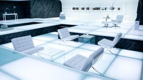 God is in the details – ‘Barcelona chair’ in Tron: Legacy.