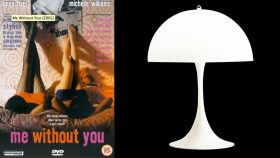 Friel and Williams surround themselves with curvilinear furniture in Me Without You