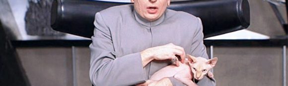 The scene would be nowt with the chair taken out: Ox Chair in Austin Powers