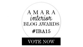 Interior Blog Awards – we’ve been nominated! Spare a minute to vote?