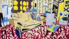 Sitcom sitting rooms by artist Babak Ganjei