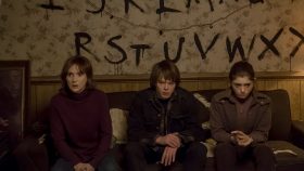 The Byers’ Brown Sofa in Stranger Things