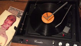 The record player in the Ian Curtis biographic film Control