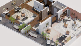 Get a room! 3D floorplans of famous hotel rooms in film