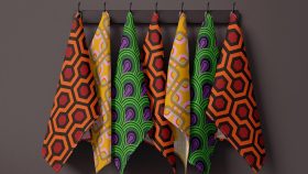 New shining rugs, tea towels and cushions to flaunt your love of film