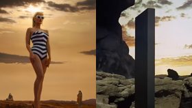 Barbie film references, side by side